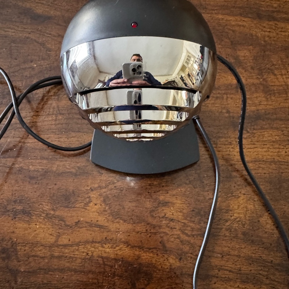 Black and Silver External Speaker